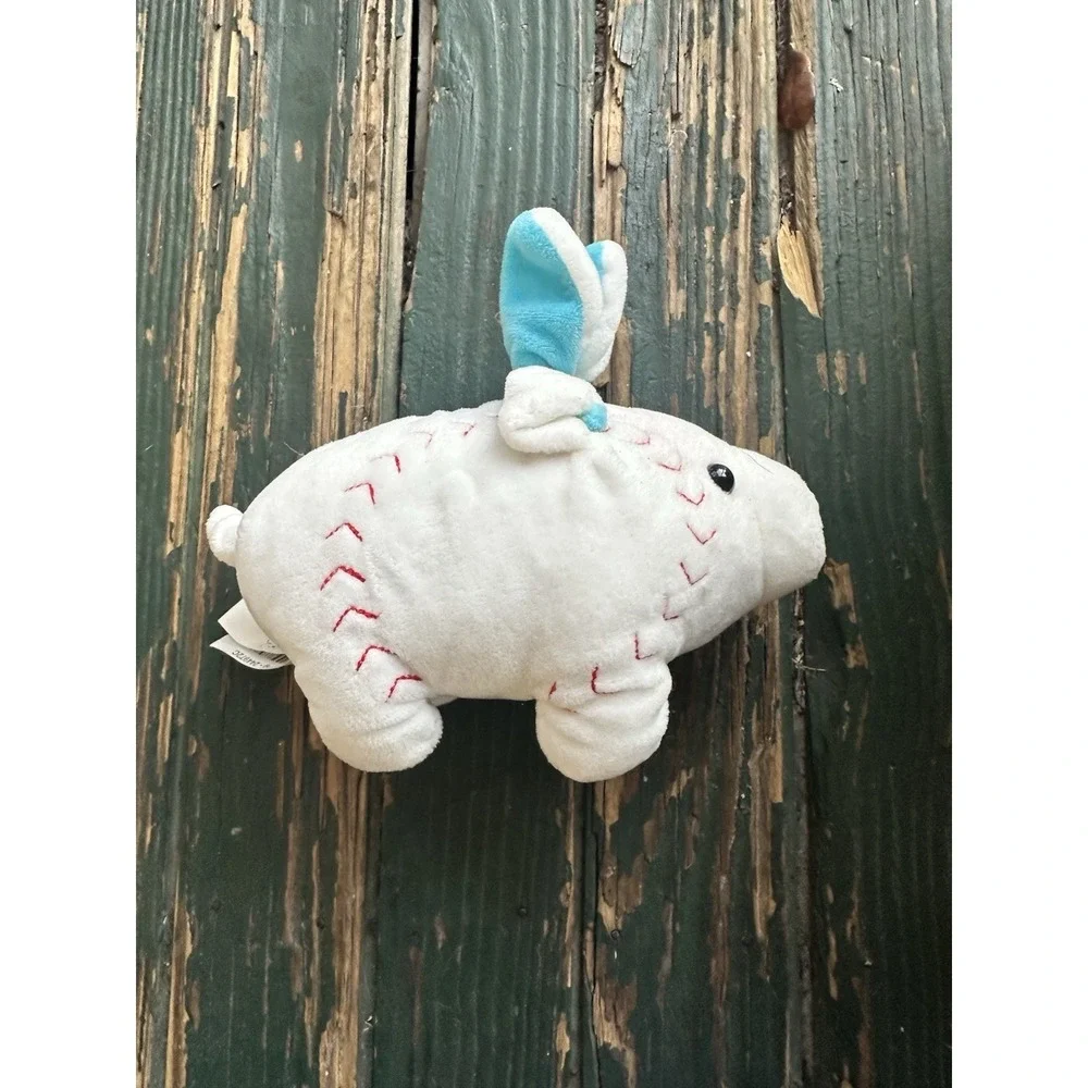 Hugfun Baseball Pig‎ Plush Stuffed Animal Bunny Ears 7